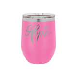 12 oz Wine Tumbler