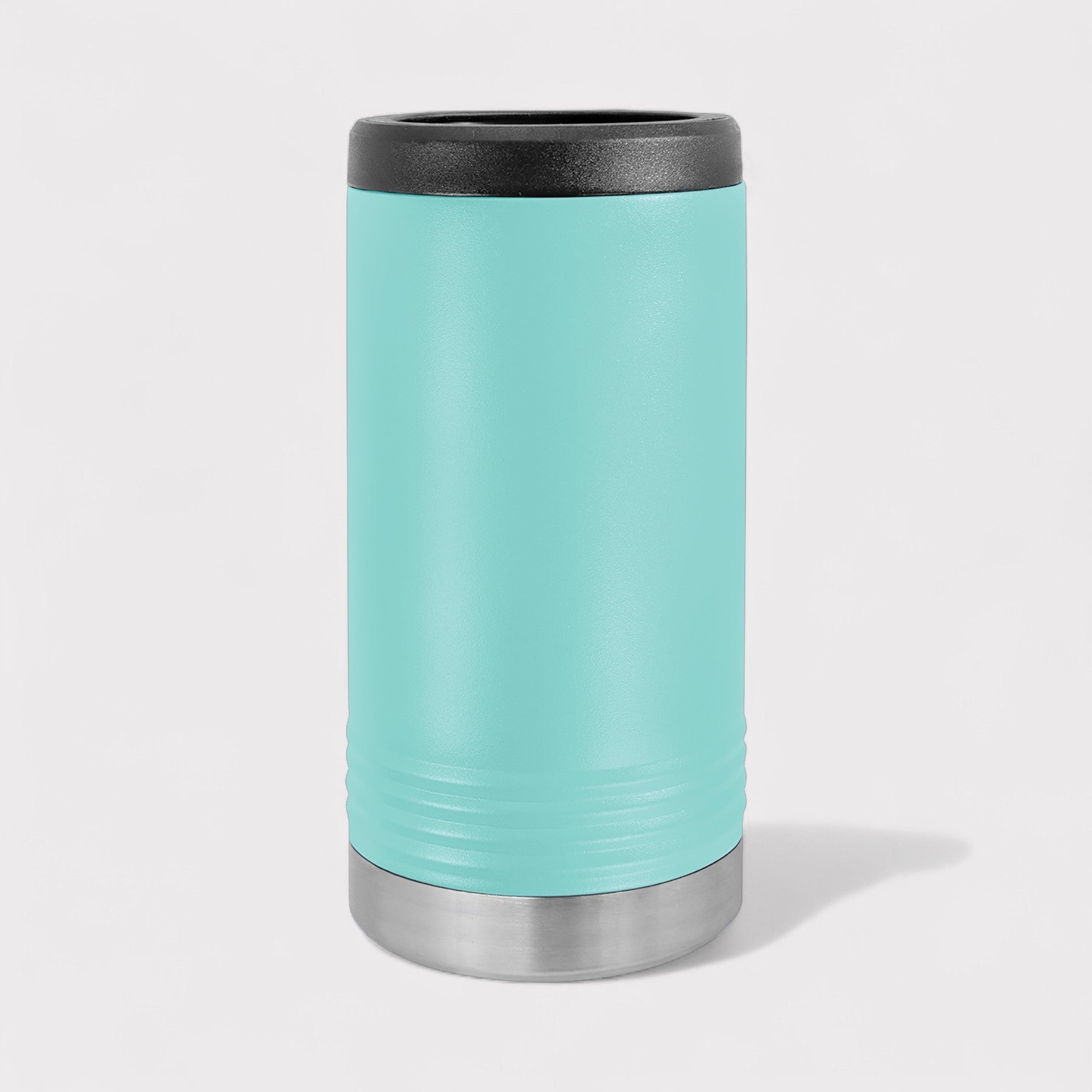 Teal Skinny Can Cooler
