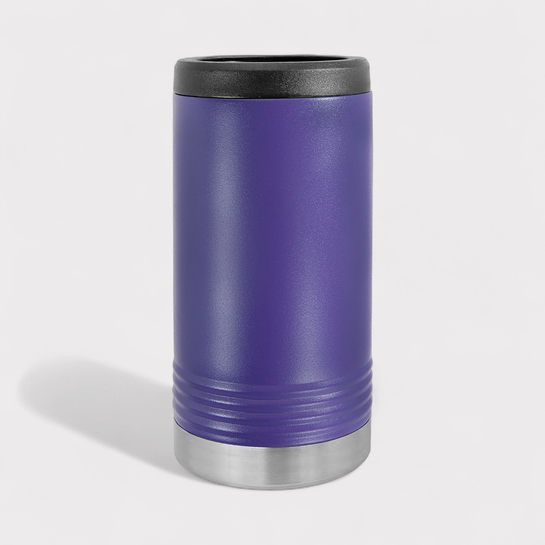 Purple Skinny Can Cooler
