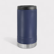 Navy Blue Skinny Can Cooler