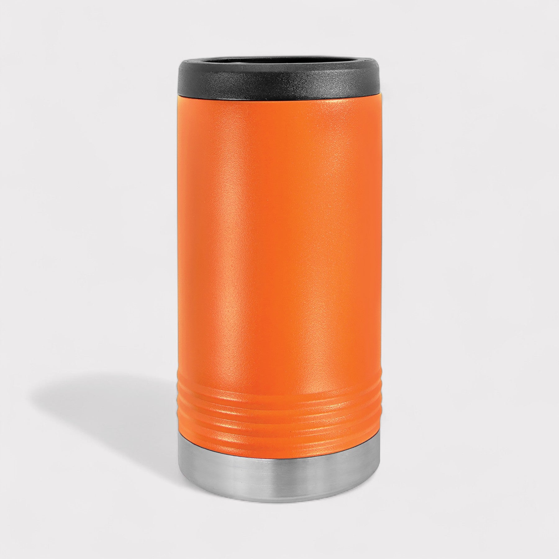 Orange Skinny Can Cooler