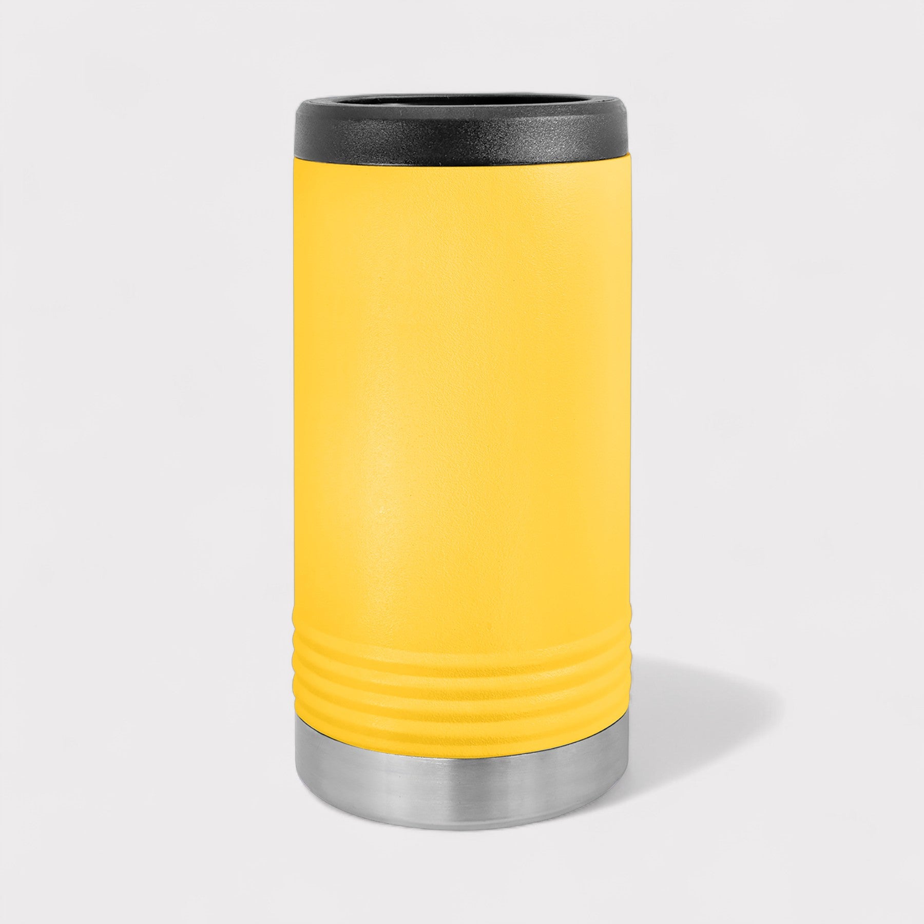 Yellow Skinny Can Cooler