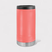 Coral Skinny Can Cooler