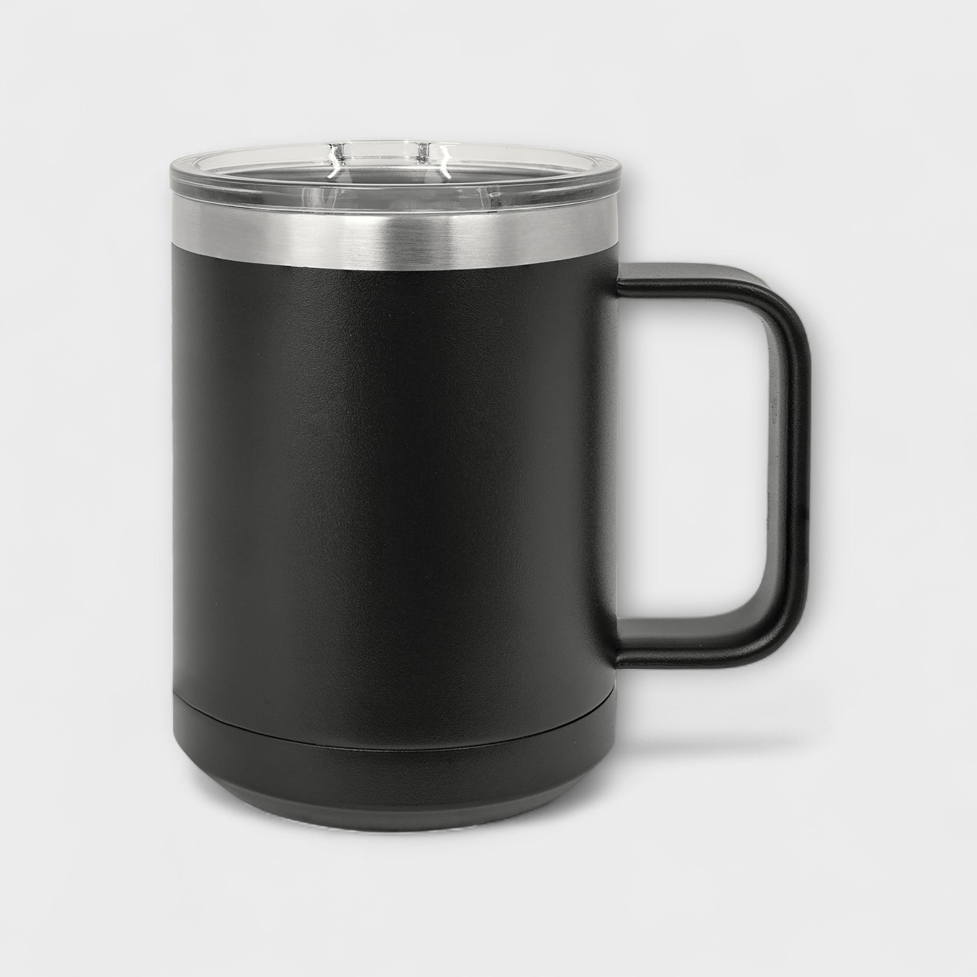 Black 15 oz Coffee Mug