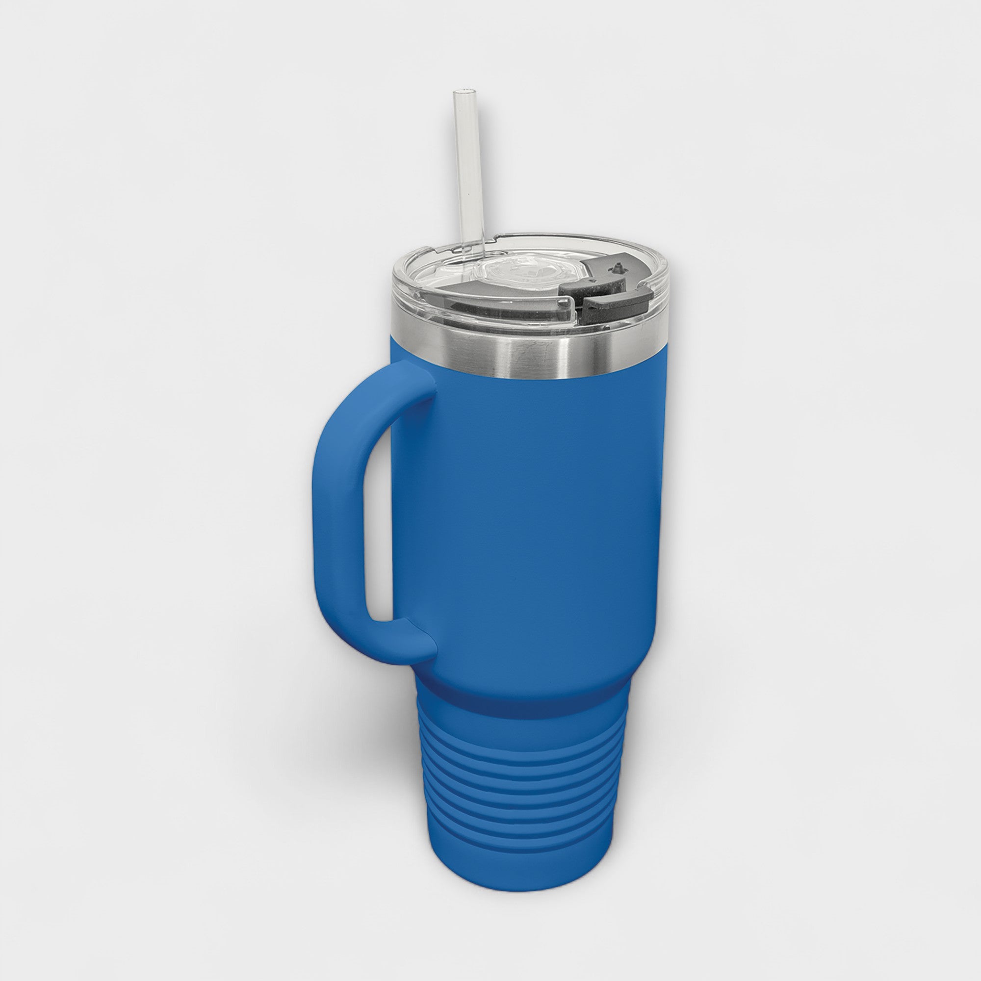 Royal Blue 40 oz Tumbler with Handle