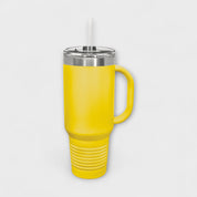 Yellow 40 oz Tumbler with Handle