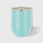 Light Blue 12oz Wine Tumbler