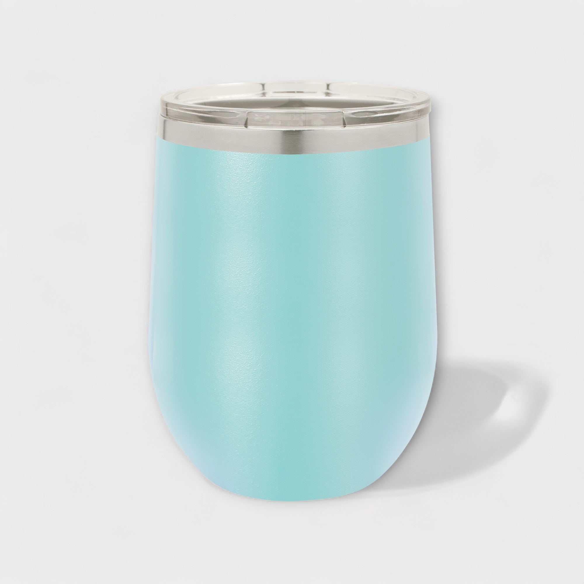 Light Blue 12oz Wine Tumbler