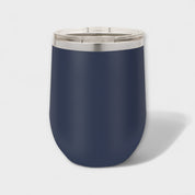 Navy Blue 12oz Wine Tumbler