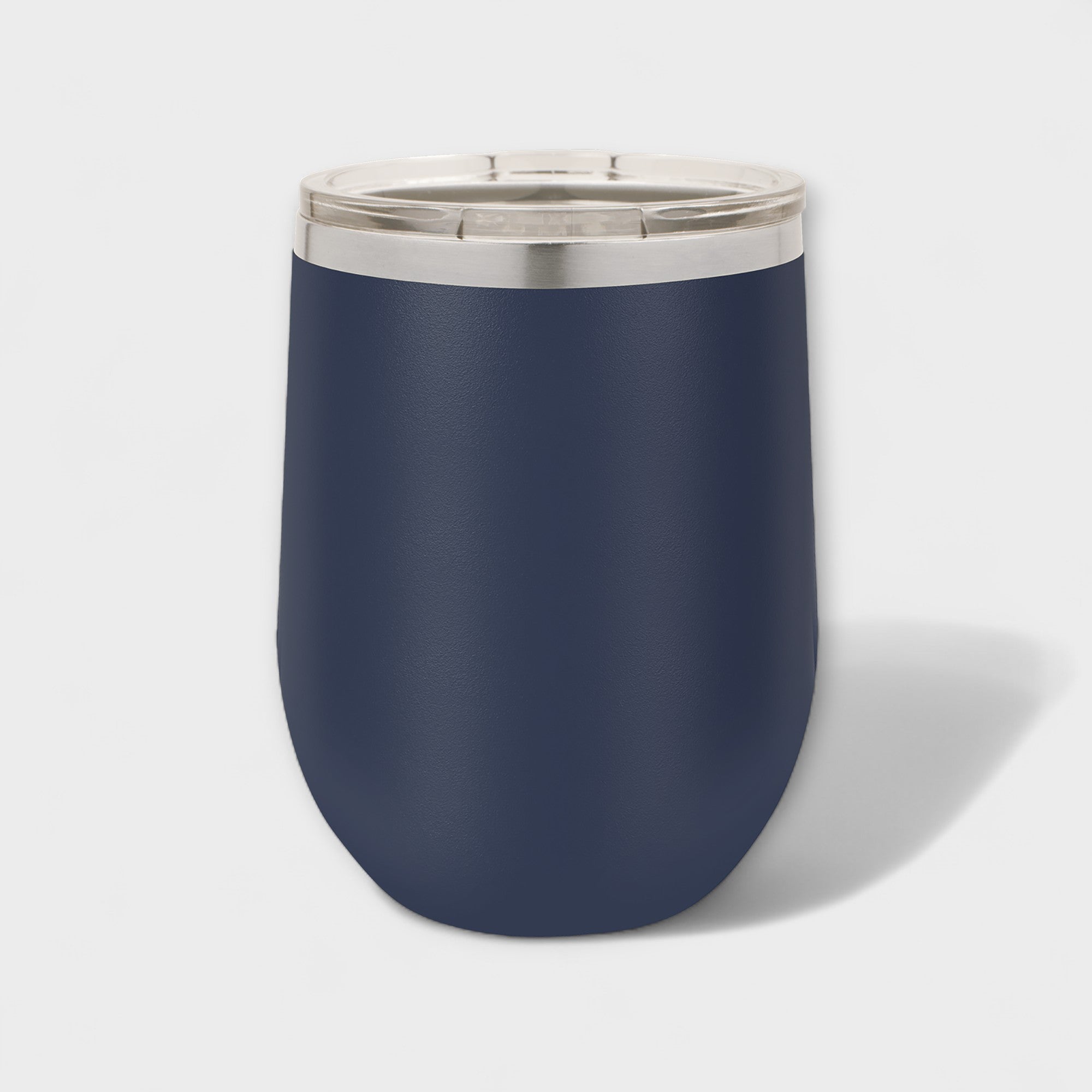 Navy Blue 12oz Wine Tumbler