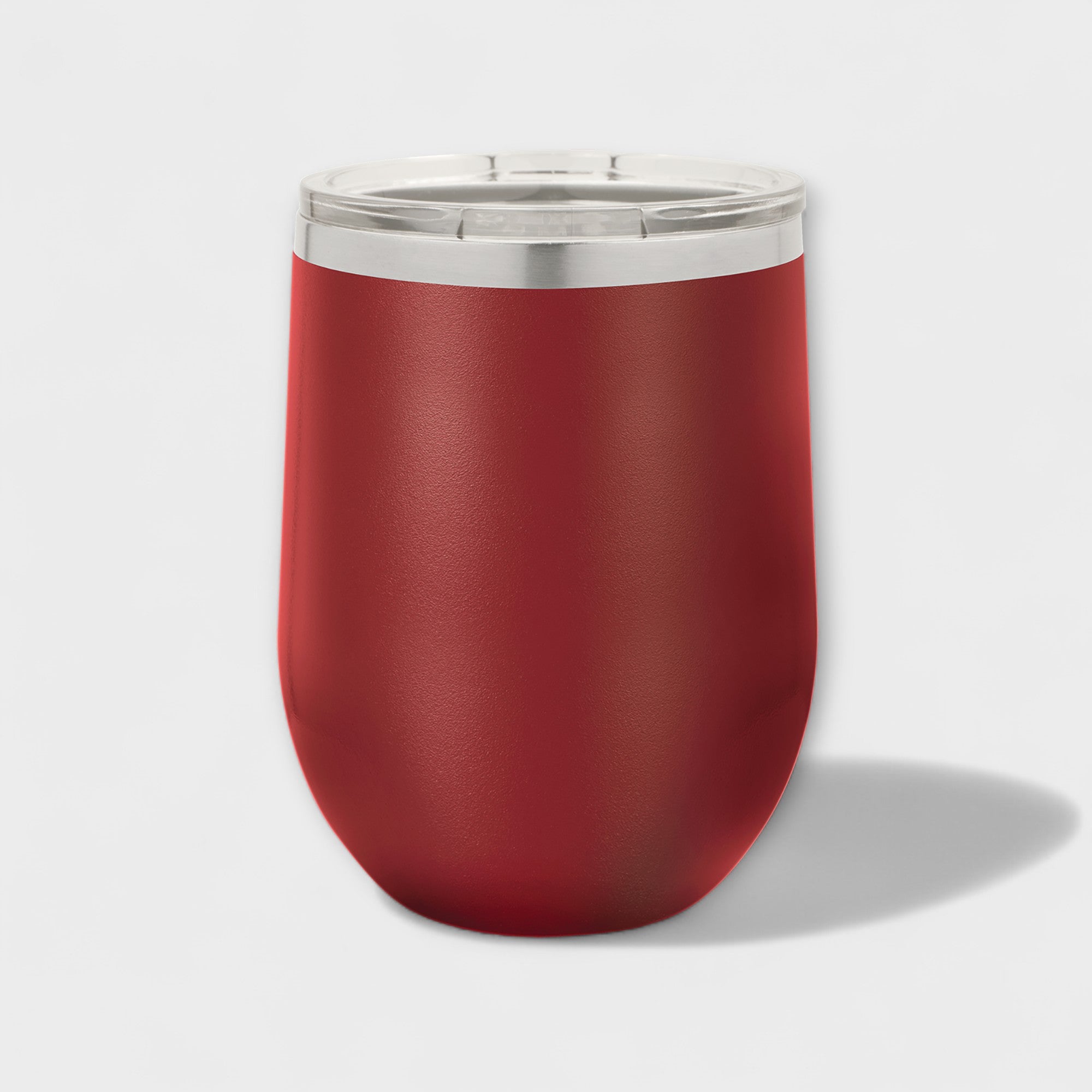 Maroon 12oz Wine Tumbler