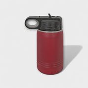 Maroon 12 oz Water Bottle