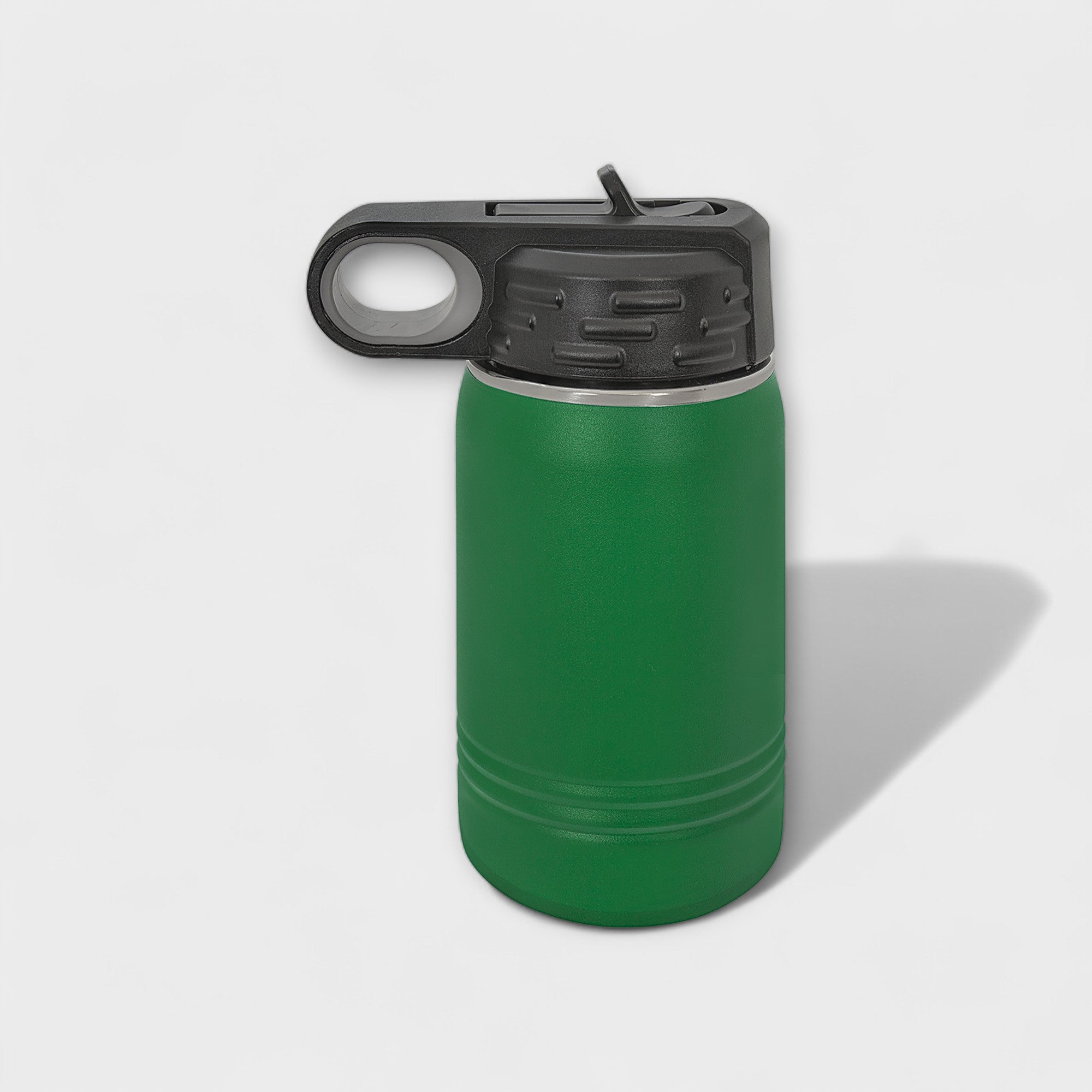 Green 12 oz Water Bottle