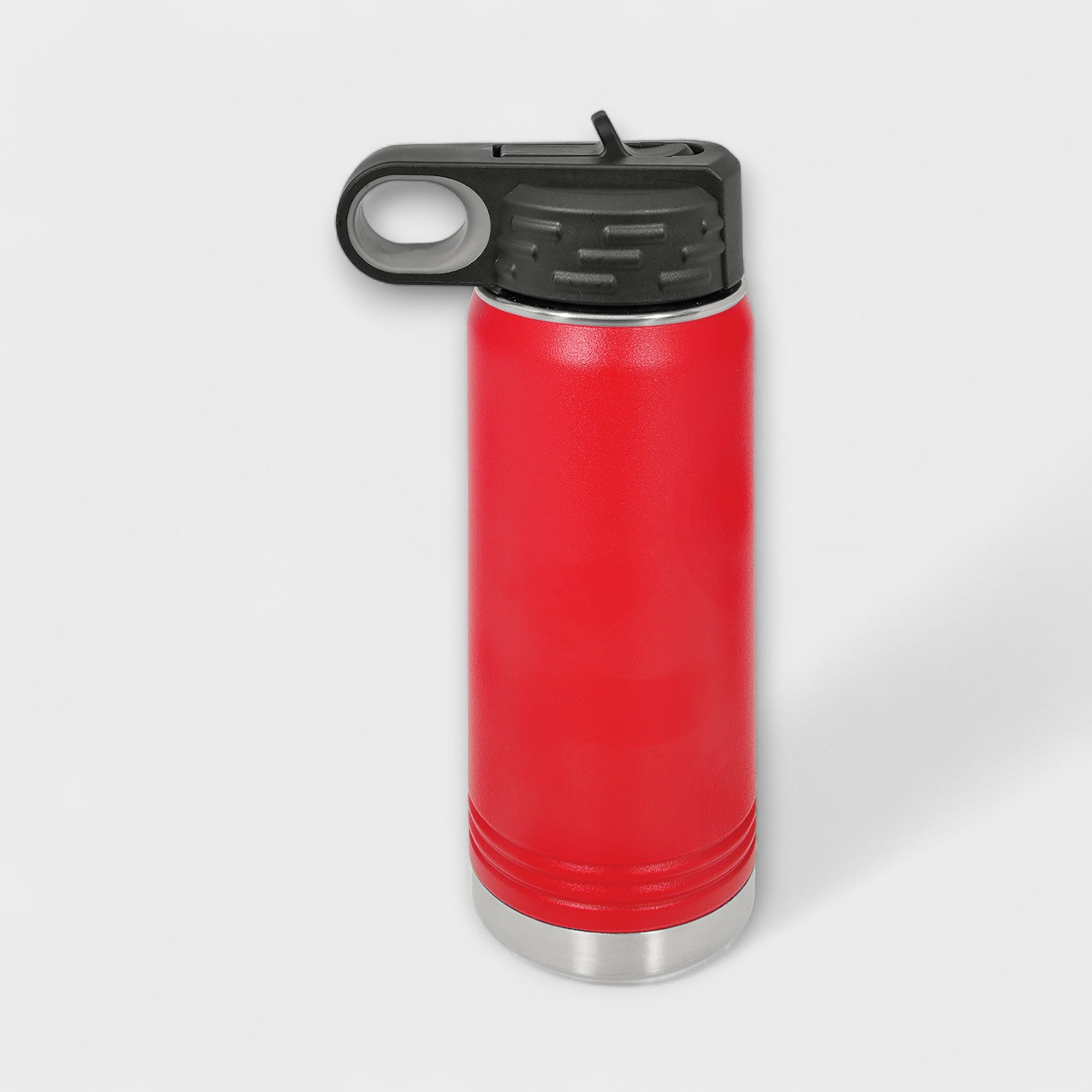 Red 20 oz Water Bottle