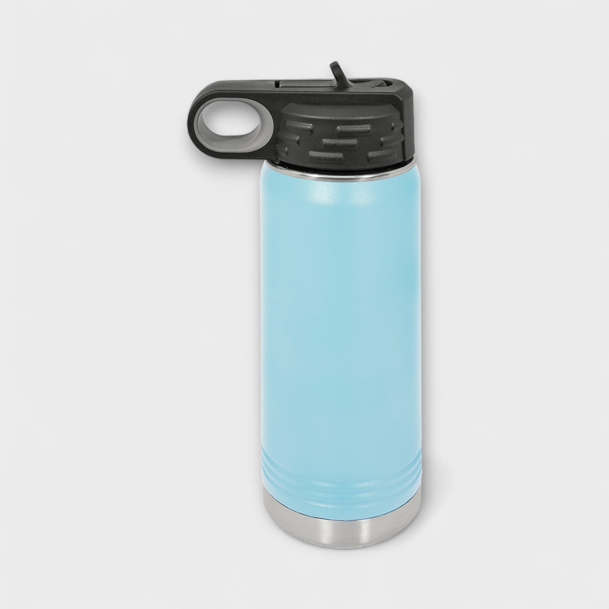 Light Blue 20 oz Water Bottle