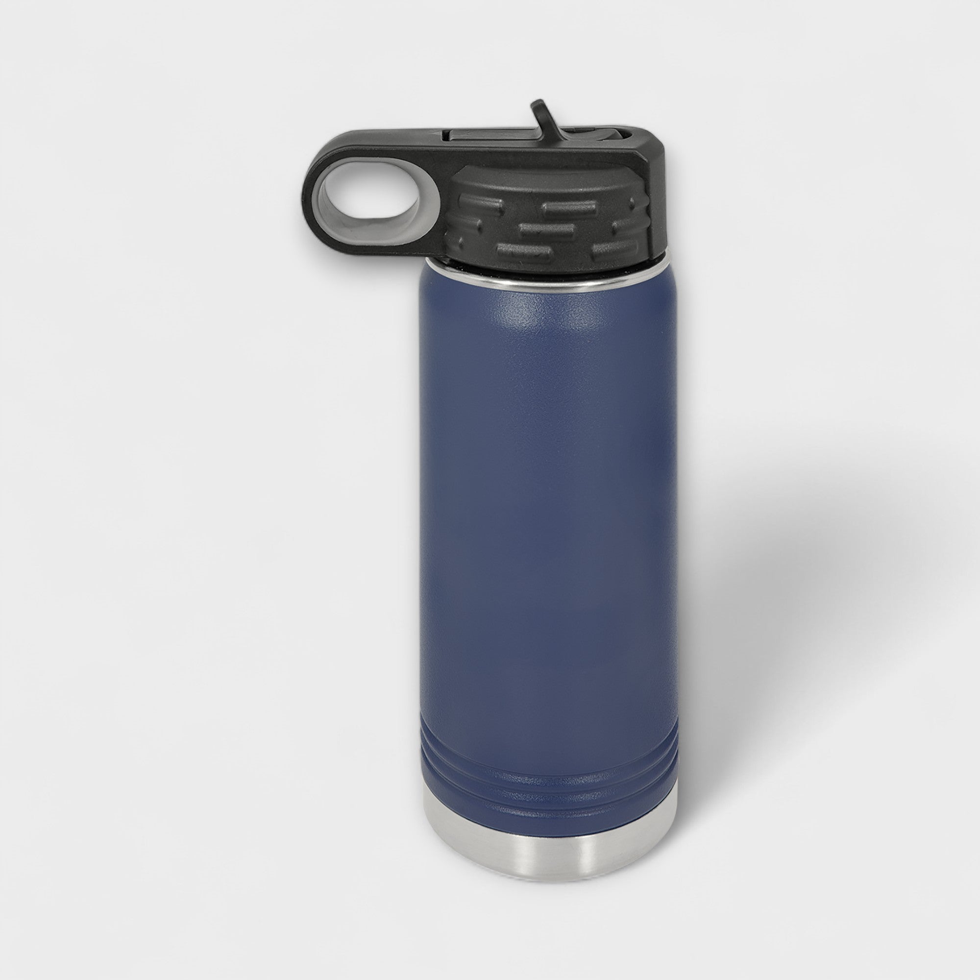 Navy Blue 20 oz Water Bottle