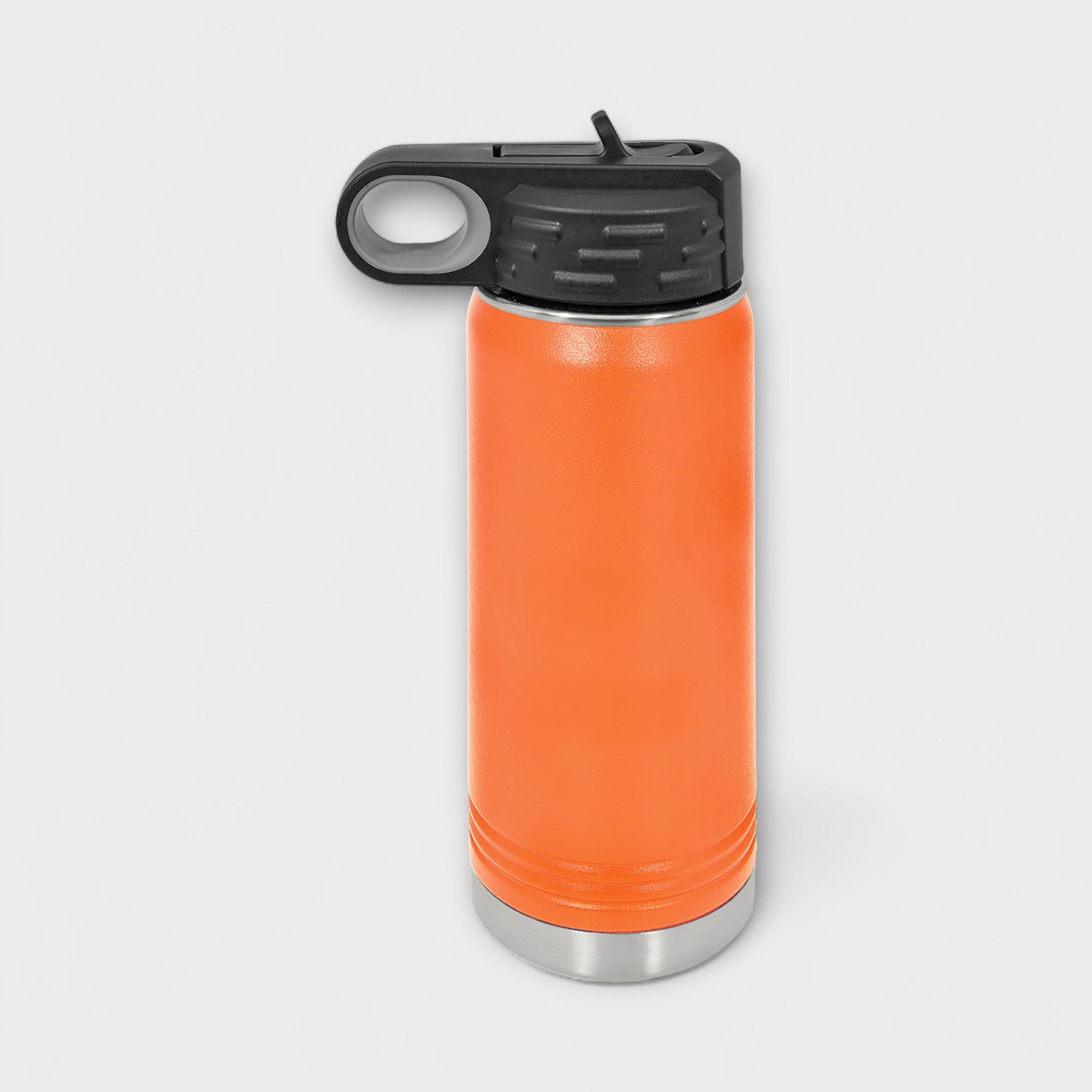 Orange 20 oz Water Bottle