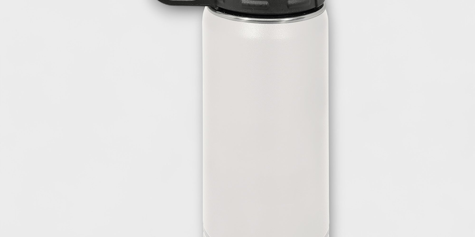 White 20 oz Water Bottle