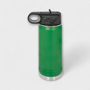 Green 20 oz Water Bottle