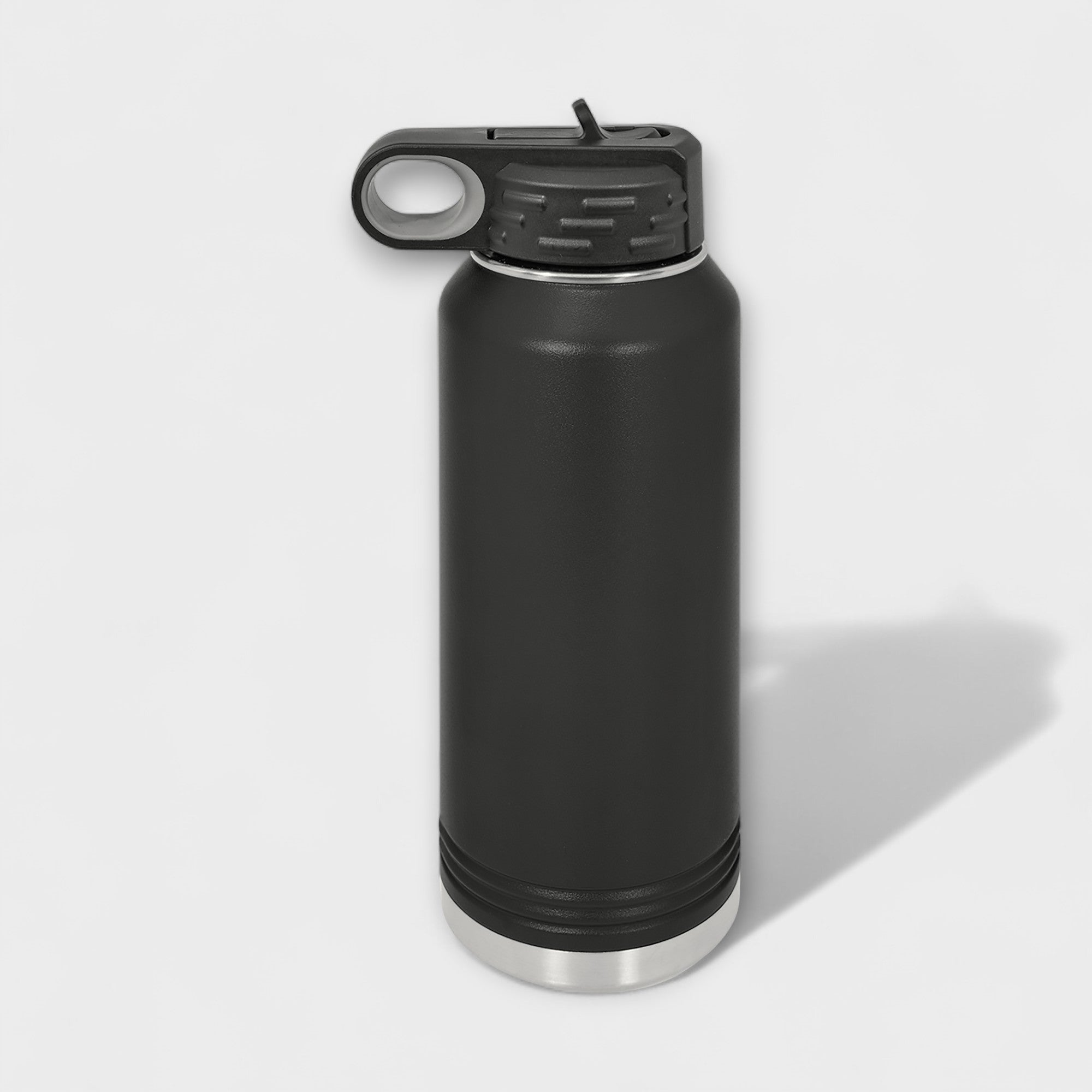 Black 32 oz Water Bottle