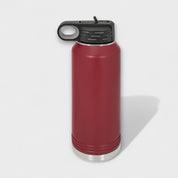 Maroon 32 oz Water Bottle