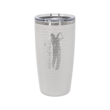 20 oz Golf Dimpled Tumbler